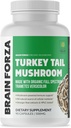Aju Forza Orgaaniline Türgi Saba Seenekapslid, Seenepulber Immune Support, Maksa ja Digest Health Support, Organic Defense Support, Non-GMO, Vegan, Organic, 90 kapslit