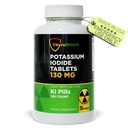 Kaaliumjodiidi tabletid 130 mg | 120ct Jooditabletid kiirgusega kokkupuuteks - kaaliumjoodi tabletid - YODO Naciente - KI pillid - valmistatud USAs - ThyroShield