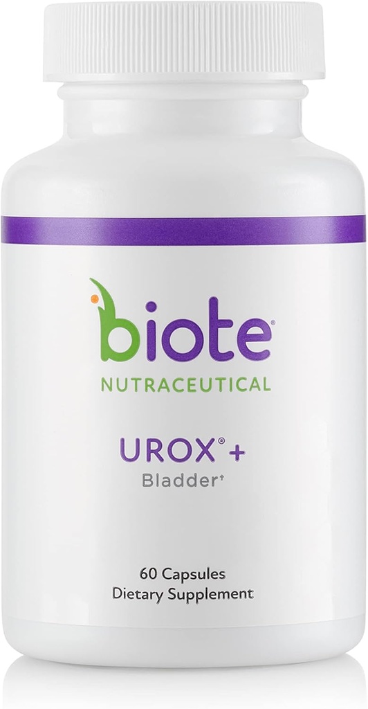 Biote Nutraceuticals - Urox+ - põie tervis (60 kapslit)