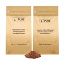 Puhtad ORIGINAALSED KOOSTISOSAD Chasteberry Extract and Lagrice Extract Bundle, 1 lb Iga, Non-GMO, Gluteenivabad toidulisandid