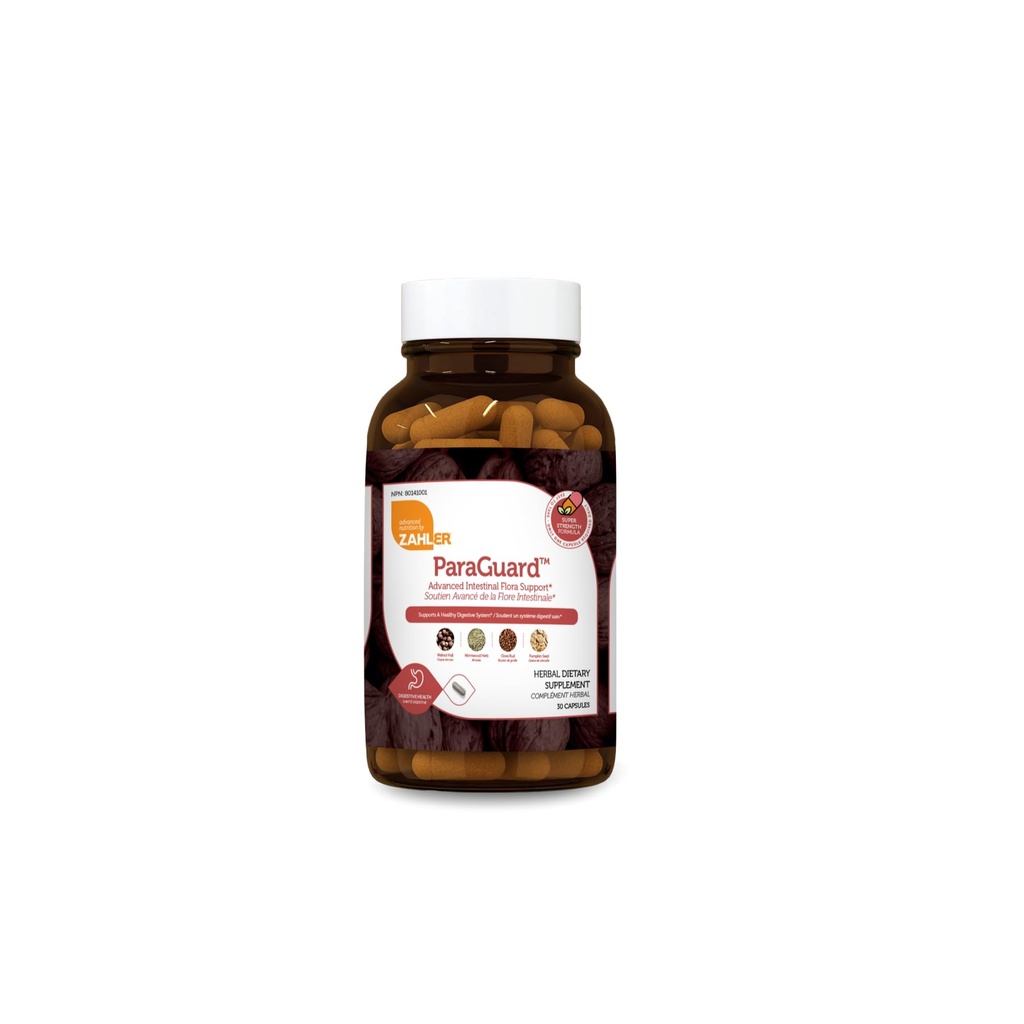 Zahler - ParaGuard kapslid - Soolestiku tervise täiendus - Formula on Wormwood, küüslauk Bulb, Kõrvitsa Seed, Nelk & More - Looduslik toetus inimestele - Certified Kosher 30 Count