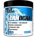 Evlution Stimulant Free Lean BCAA Pulber Toitumine BCAA Aminohapped Pulber CLA karnitiini ja 2: 1: 1 Hargnenud ahelaga Aminohapped toetab lihaste taastumist Rasvapõletus ja ainevahetus - Sinine Raz
