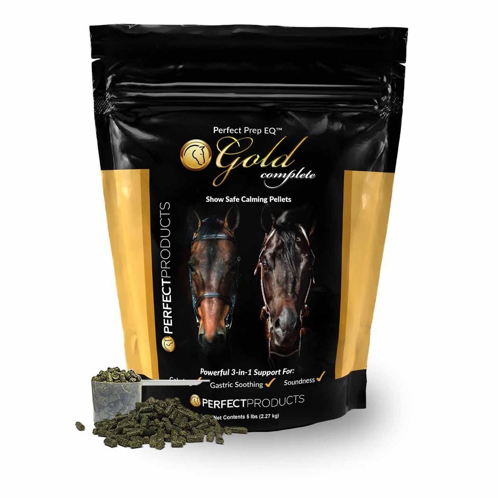 Perfect Prep EQTM Gold Complete Calming Pelletid (5LB)