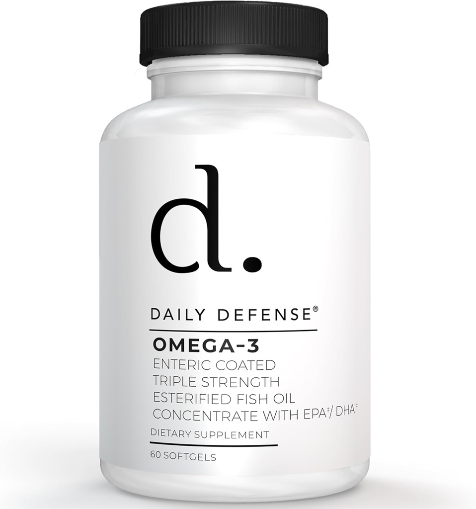 Omega 3 kalaõli 1000mg täiendus - Omega 3 DHA EPA täiendus meestele ja naistele naha, küünte, kognitiivsete ja südame toetamiseks - 60 soolestikuga kaetud kalaõli softgels, valmistatud USA-s