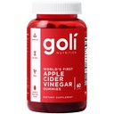 Goli Õunasiider Äädikas Kummi Vitamiinid - 60 Count - Vitamiin B12, želatiinivaba, Gluteenivaba, Vegan & Non-GMO