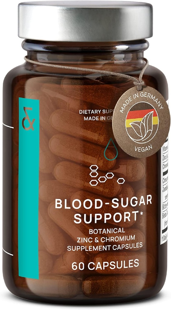 CLAV® N°9 - Cinnamon Extract + Bitter Melon kapslid Syzygium cumini, Beta Glücan & Chromium - Vegan - 60 Count