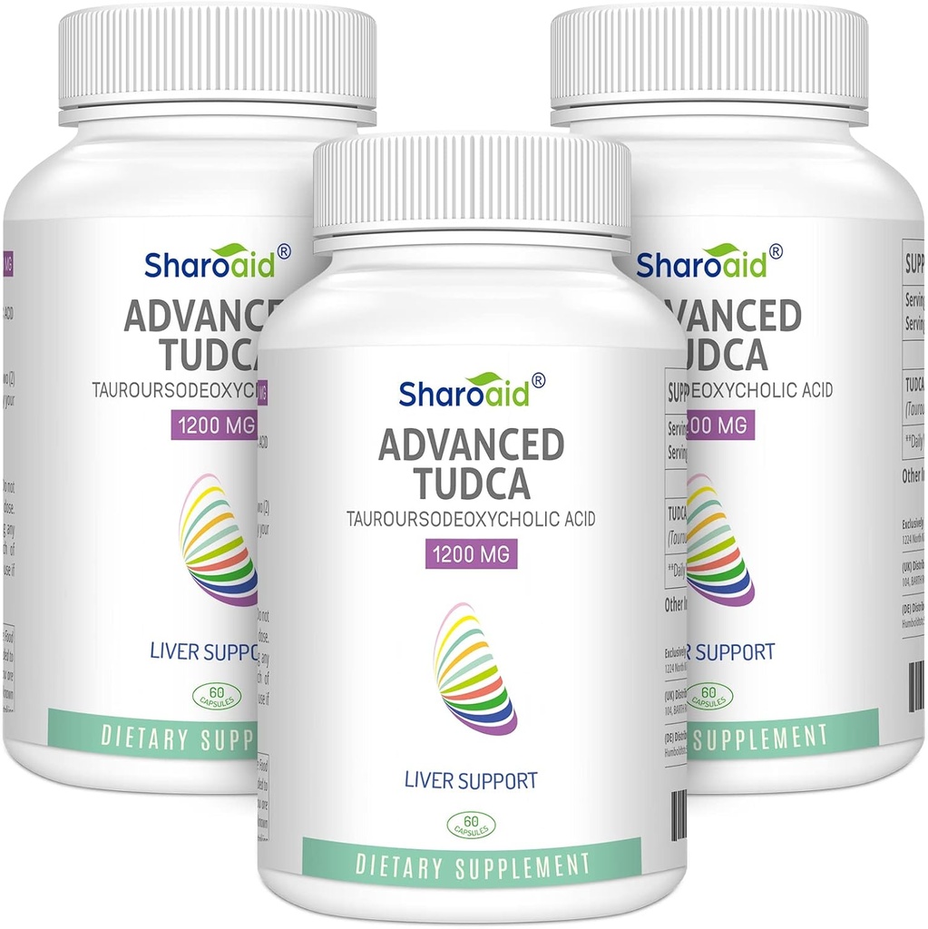TUDCA Maksatoetuslisad 1200 mg-kolmanda osapoole testitud tugeva tugevusega vormel-Bile soolad maks Detox Cleanse-180 Vegan Kapslid Maks, neerud, Kuldpõie Tervis