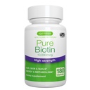 Igennus Clean Biotin 10 000 mcg, kõrge potentsi B7, Lab verifitseeritud, Vegan, 1-a-päev, väike kerge neelata kapslid, ei pärast maitset või lõhna, allergia