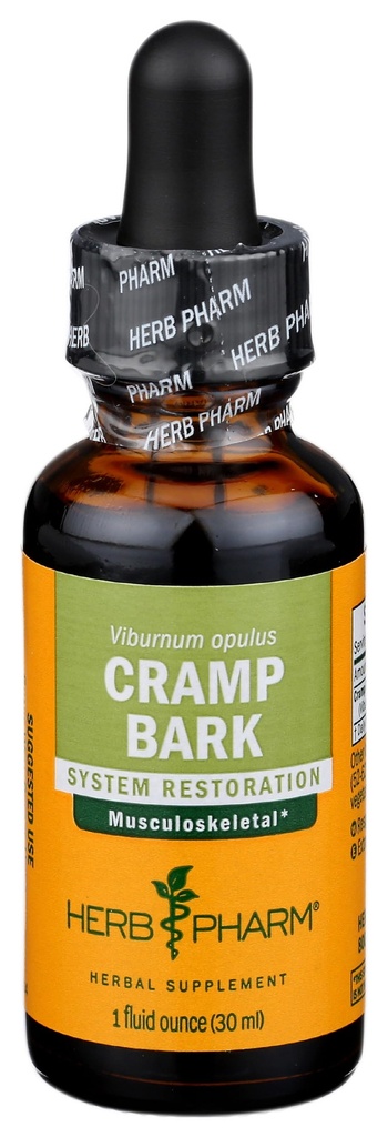 Herb Pharm Cramp Bark ekstrakt lihas-skeleti toetuseks - 1 Ounce (DCRAMP01)