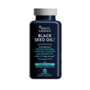 Health Logics Black Seed Oil, külmpressitud, rikas Omega 6 & 9 oluliste rasvhapete allikas, Nigella Sativa (100 pehmet geeli kapslit)