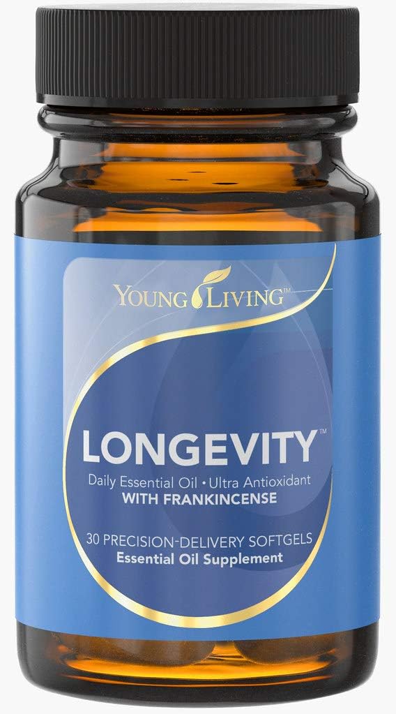 Young Living - Longevity 30 Softgels | Daily Essential Oil Supplement | Antioksüdandid omadused | Kaitse vabade radikaalide vastu ja DHA taseme toetamine | Cellular Wellness