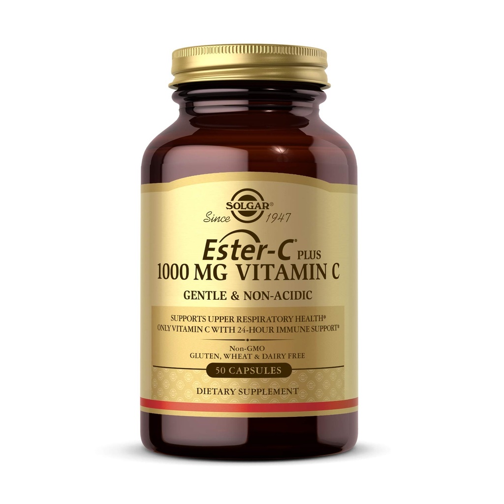 Solgar Ester-C Plus 1000 mg C-vitamiini 50 kapslit