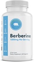 Berberine Supplement 1200mg - 60 Vegan Kapslid - Gluteenivaba, Non-GMO, Piimavaba - 30 päeva pakkumine