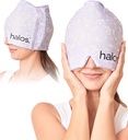 MyHalos® Migreen Relief Cap, 30% Paksem, 2X Veel Jahutusgeel, Jääb Külmemaks, Form Fitting Ice Hat, Ice Pack Head Wrap Relief, Pinge Peavalu Relief Cap (Violet)