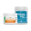 Jigsaw Health Bundle | Adrenal Cocktail, 60 Servings (Jar) ja Collagen Boost, 30 Servings (Jar)