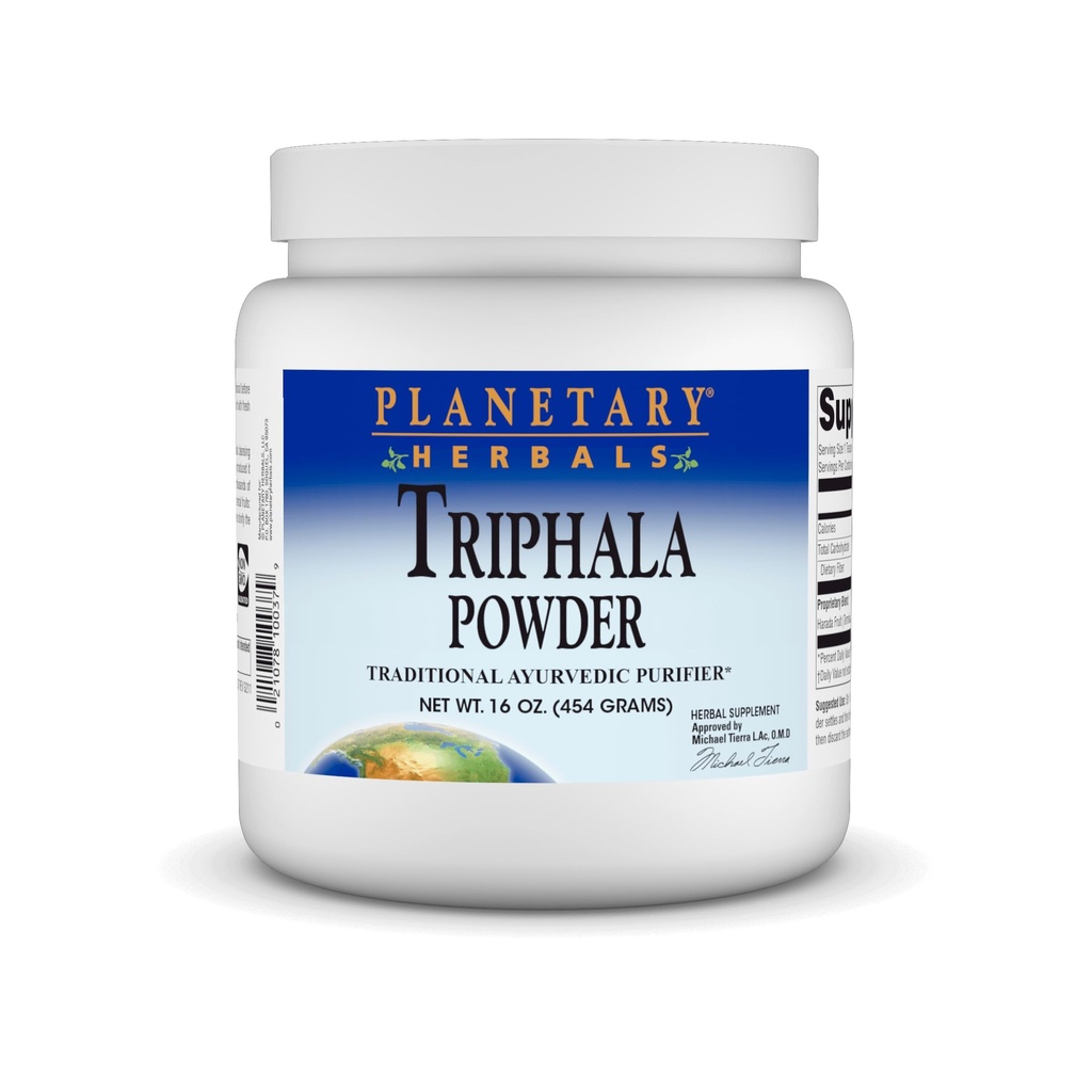 Planeeditaimed: Triphala 16 oz. Pulber