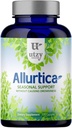 Utzy Naturals Allurtica | Taimne lisand kvertsetiini ja nõelava nõgesega | Hooajaline tugi täiskasvanutele ja lastele | Mitte unisus | 120 kapslit