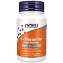 NOW Foods Supplements, L-Theanine Pure Powder, Pingejuhtimine *, Aminohape, 1-Ounce