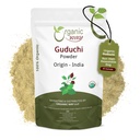 Organic Way Premium Grade Guduchi Pulber (Tinospora cordifolia) - Orgaaniline & Kosher Certified | Toores, Vegan, Non GMO & Gluten Free | USDA Certified | Origin - India (1LBS / 16Oz)