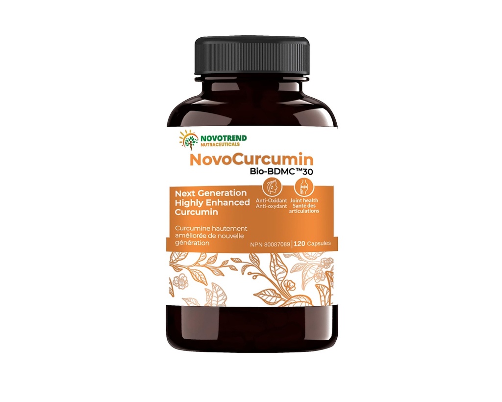 NovoCurcumin- Next Generation Väga tõhus kurkumiin- 120 kapslit
