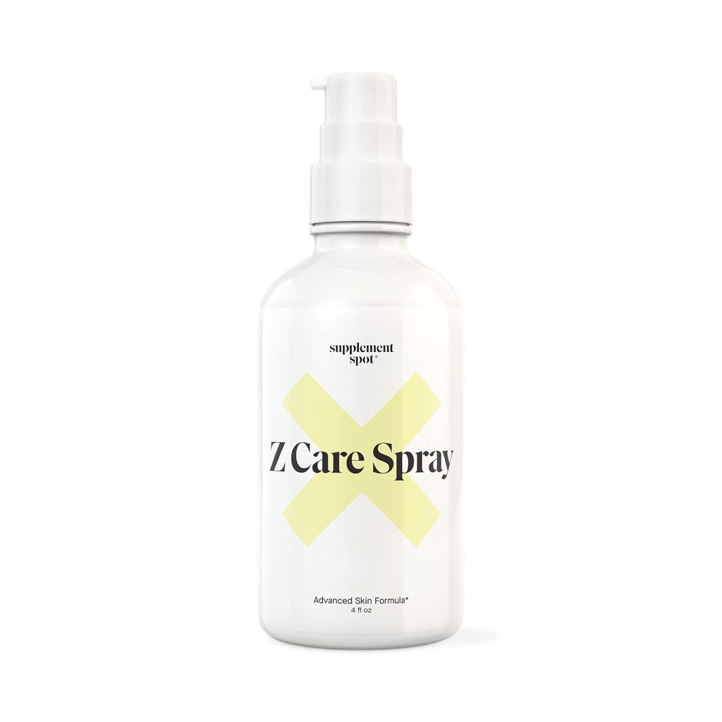 Z Care Anti Itch Spray koos Tsink - Niisutaja Ajutise Soojenduse Naha tingimused toodetud kärped, kriimustused, põletused, mürk Ivy ja putukahammustused, 4oz