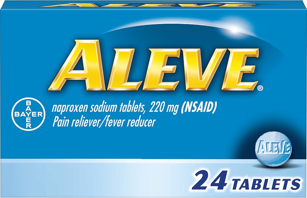 Aleve Caplets, 24-Count (pakk 2)