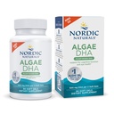 Nordic Naturals Vetikad DHA - 90 Soft Gels - 500 mg Omega-3 DHA - sertifitseeritud Vegan vetikaõli - Taimepõhine DHA - Aju, Silma ja Närvisüsteemi tugi - Mitte-GMO - 45 Servings
