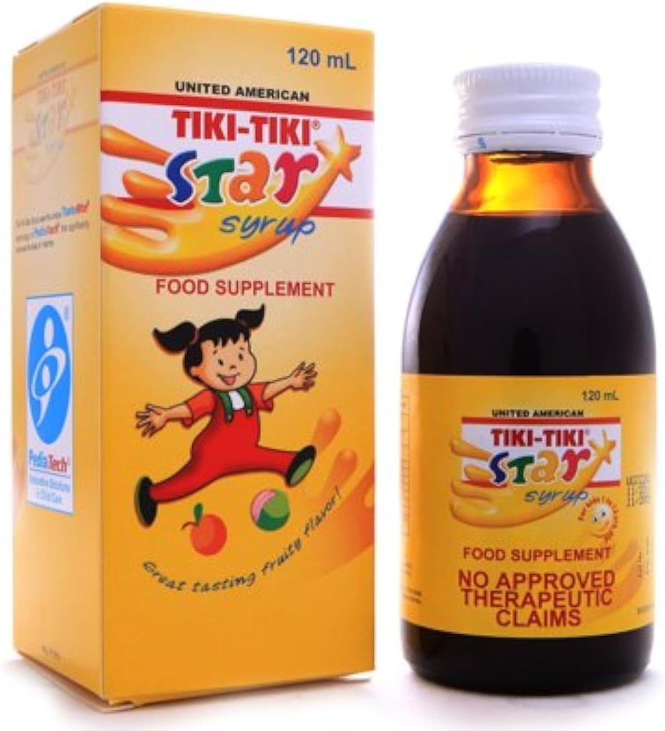 2 Tiki-Tiki Star Plus siirup (2 x 120 ml)