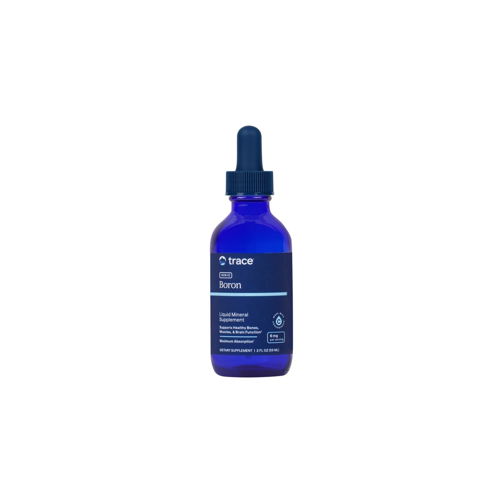 Jälgimine Mineraalid Ioonne Boor - Vedel Ioonne Boorilisa igapäevaseks tervisetoetuseks - Luud, Lihased Ja Sidekoetoetus - Tervislik mõtteviis - Vegan & Gluteenivaba - 2 fl oz (48 Servings)