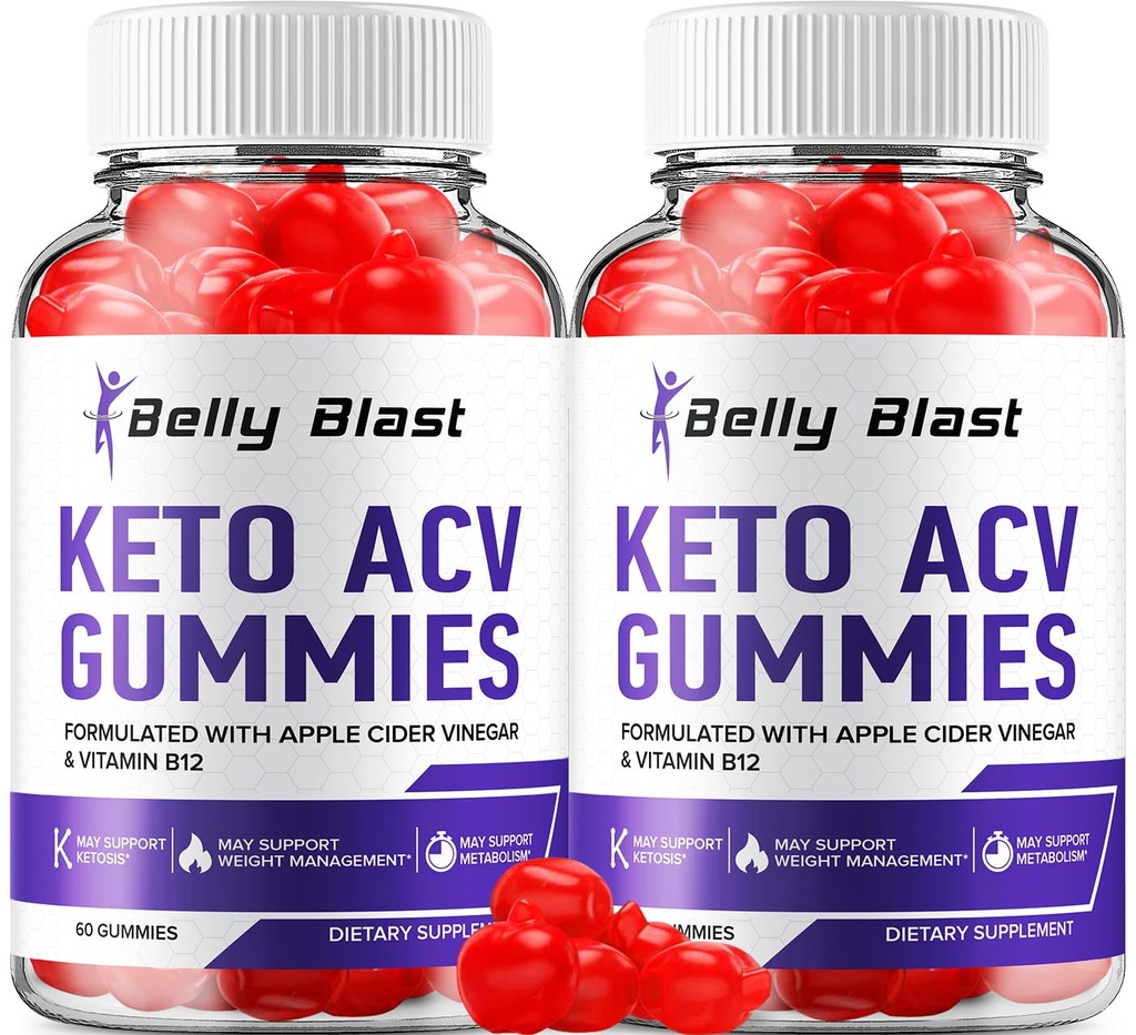 (2 Pack) Belly Blast Keto ACV Gummies - Advanced Formula Belly Blast Keto Plus ACV Gummies Apple Cider äädikas, kaalujälgimine, BellyBlast ACV toidulisand Arvustused Mehed Naised (120 Gummies)