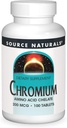 Allikas Naturals, Inc. Chromium Chelate 200mcg 100 Tablett