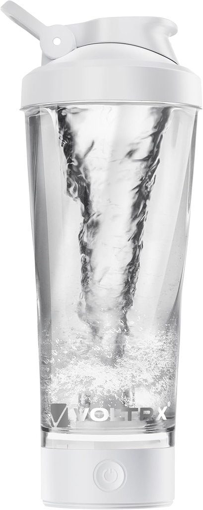 VOLTRX Premium Electric Protein Shaker Bottle, valmistatud Tritan - BPA Free - 24 oz Vortex Portable Mixer Cup / USB Rechargeable Shaker Cups Protein Shakes