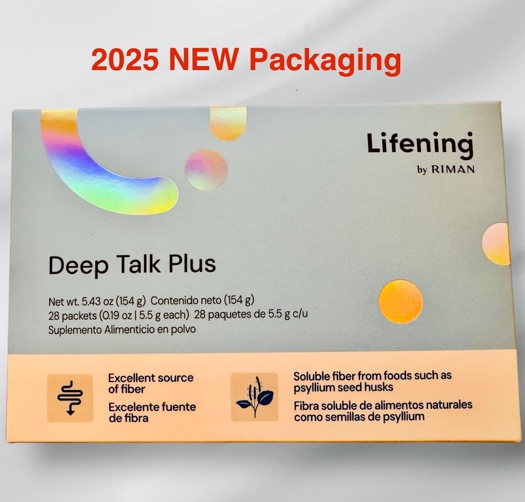 Riman Lifening Deep Talk Plus toidulisand, 5,5 g x 28 paketti