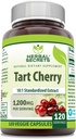 Taimsed saladused Tart Cherry 10: 1 Standardiseeritud ekstrakti lisand | 1200 Mg Serving | 120 Veggie kapslid | Mitte-GMO | Gluteenivaba | Valmistatud USAs (1 Pack, 120 Count)
