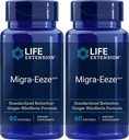 Life Extension Migra-EezeTM standardiseeritud Butterbur-Ginger-Riboflaviini valem, 60 Count (2. pakk)