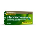 GoodSense Extra Tugevus Peavalu Relief Geltabs, Acetaminophen, Aspirin (NSAID) ja Kofeiin, 80 Count