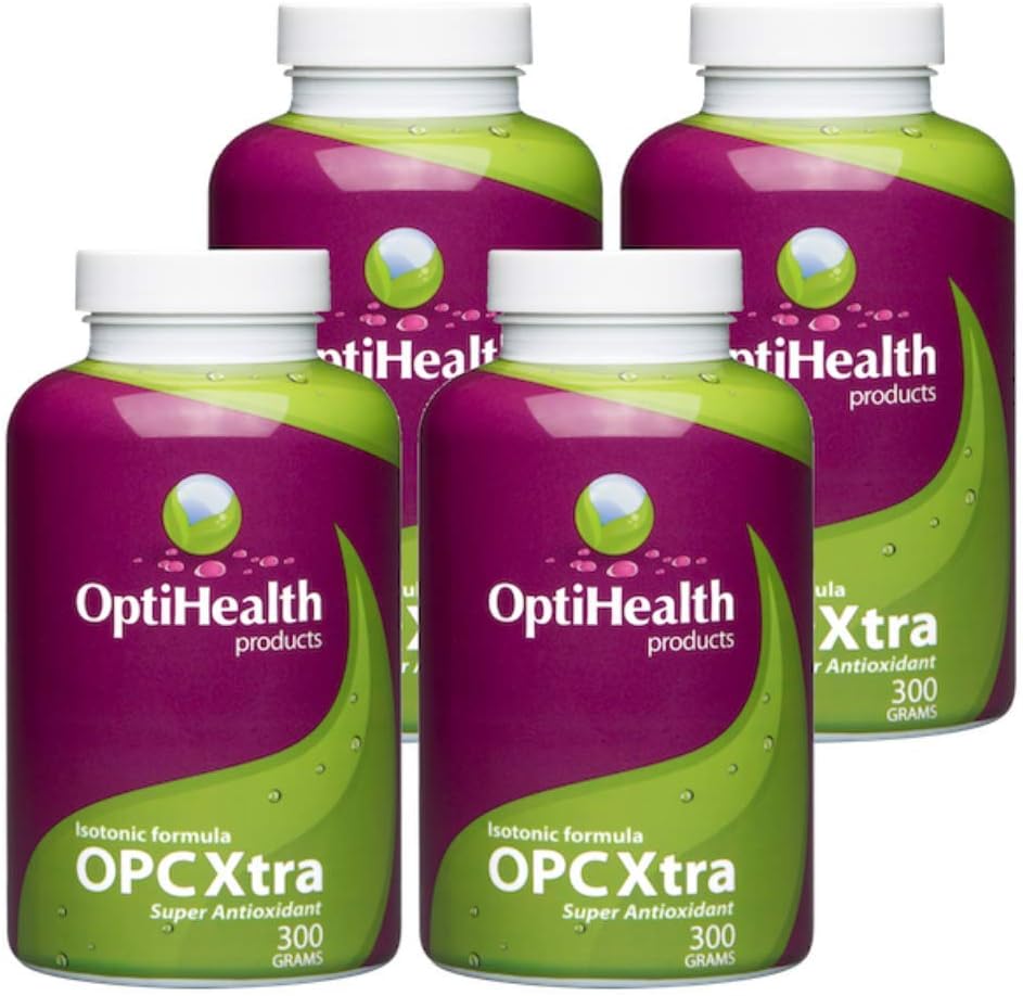 OptiHealth OPCXtra Isotonic OPC, Super Antioksüdant Supplement, Pakend 4 (360 Servings)