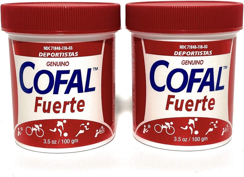 Cofal Fuerte Cream - 3,5 Oz - 2 Pack