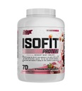 Nutrex Research IsoFit Whey Protein Pulber Instantized 100% vadakuvalgu isolaat (70 Servings, Maasikad & Cream)