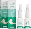 GROWNSY Baby soolase nina spray, 2 PCS looduslik ninasprei ksülitooliga, mittealkohoolne, nina ummistuste viivitamatu leevendamine ja igapäevane hooldus