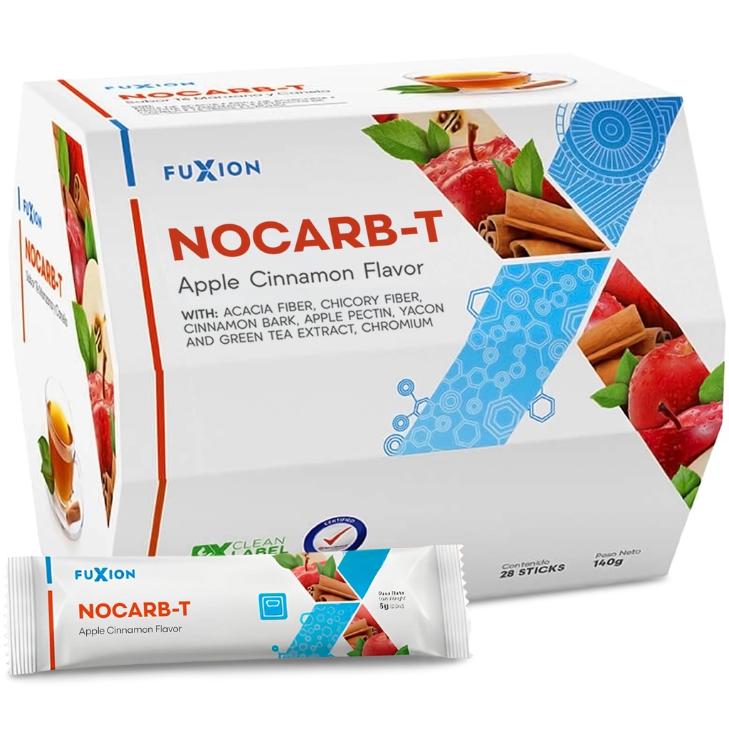 FuXion Nocarb T- Keep Kolesterool Balance, Cut Down Fat Transformation, Block Carb (Nocarb T, 28 Sticks)
