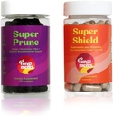 Fungiments Seenelisandid , Seedimine / immunity Bundle , Super Prune 30 Count Gummies + Super Shield 60 Count Capsules