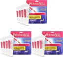WoundSeal Powder 4 Iga (3. pakk) - Haavahoolduse Esmaabi Lõikamiseks, Purustamiseks Ja Abrasioonideks - Peatab Verejooksu Sekundites Ilma Õmbluste või Sidemeteta - Ohutu ja efektiivne igas vanuses inimestele ja lemmikloomadele