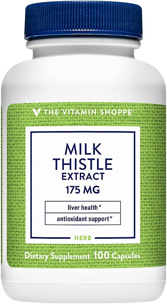 Vitamiin Shoppe Milk Thistle ekstrakt 175 MG (100 kapslit)