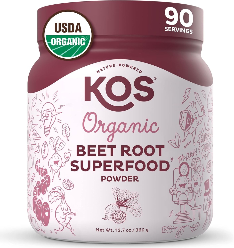 KOS orgaanilise peedi juurepulber - 90 serveerimist (2pk Bundle)