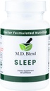 Sleep - Natural Supplement koos L-Theanine, Ashwagandha, Magneesium, Valerian Juur, Melatoniin - Mitte-Habit Forming valem sügava une ja noorendav puhata - 90 kapslit
