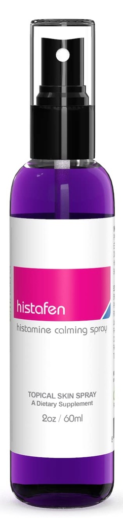 Histafen Antihistamiin Extra Strength Sügelus Relief Spray - Anti Itch Spray inimestele Naha Healing Spray täiskasvanutele ja lastele, kellel on madal Diamine Oksüdaas Dao Ensüüm Mast Cell Activating Syndrome Ekseem Taru