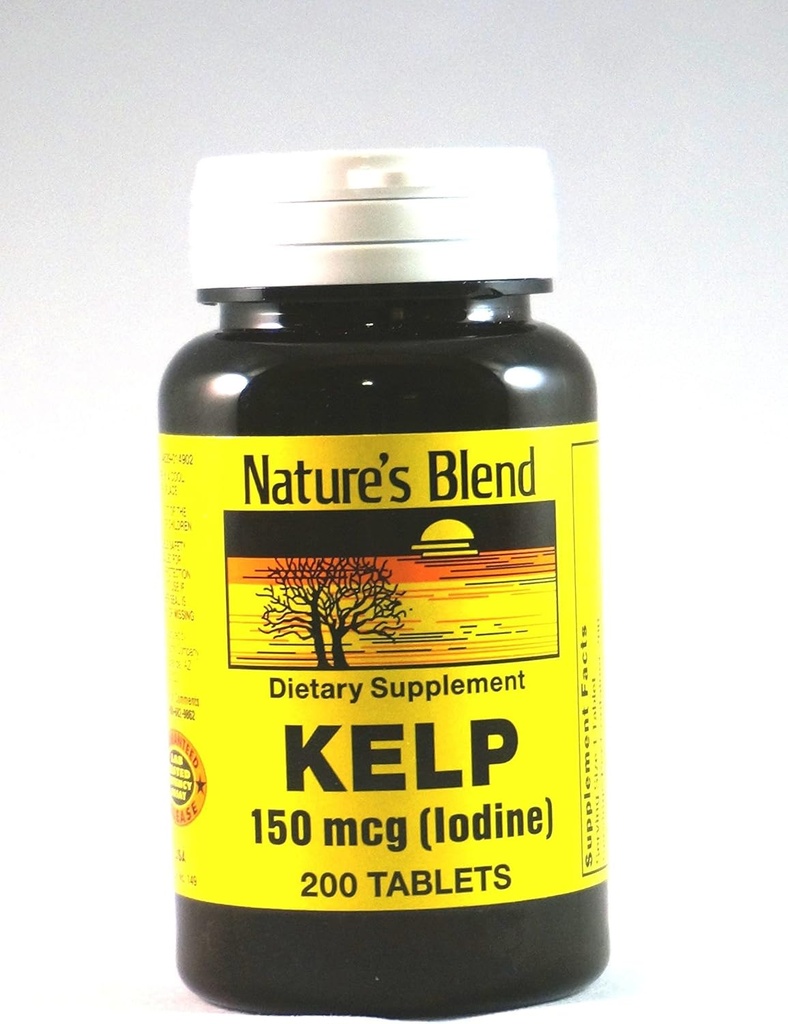 Looduse segu Kelp 150 mcg (jood) 200 tabletti