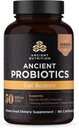 Ancient Nutrition Probiootikumid, Gut Restore 90ct Ingveri ja lambaläätsedega, Toetab Seedetrakti Funktsioone, Vähendab kõhulahtisust, Kõhukinnisust, Gaasi Ja Puhitus, Superfoods Blend, 50 Miljardit CFUd * / Teenimine