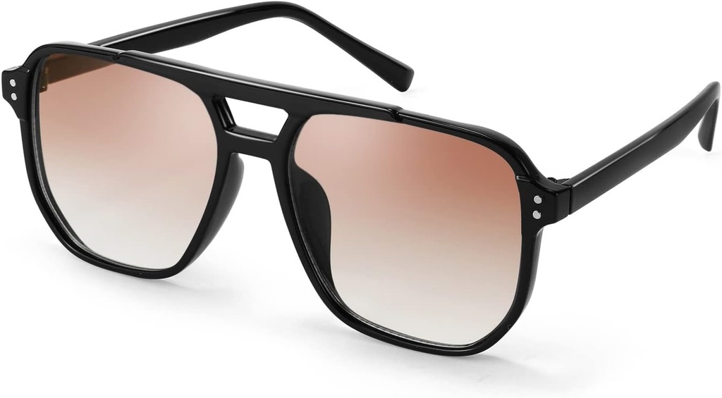 FEISEDY Retro Square Aviator Päikeseprillid Naised 70s Vintage Trendy Plastist raam Päikeseprillid B2835